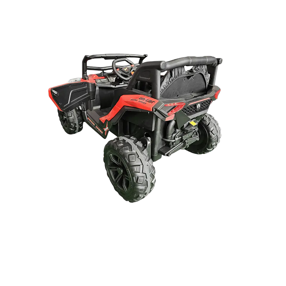 Buggy Speed 4x4 12v c/ rodas de borracha e assentos em pele 4
