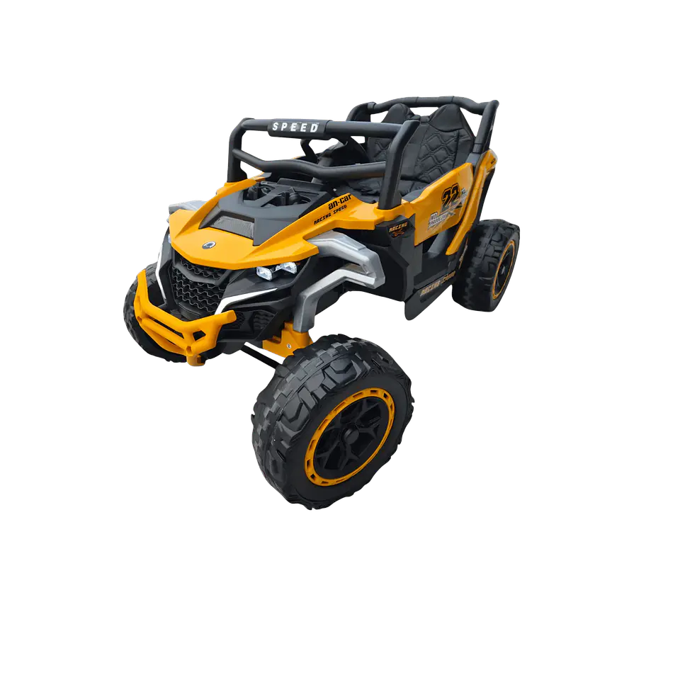 Buggy Speed 4x4 12v c/ rodas de borracha e assentos em pele 8