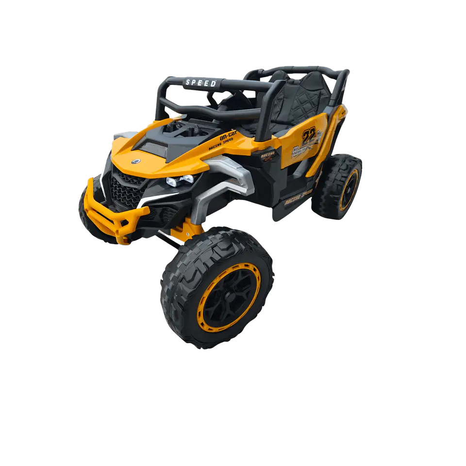 Buggy Speed 4x4 12v c/ rodas de borracha e assentos em pele 15