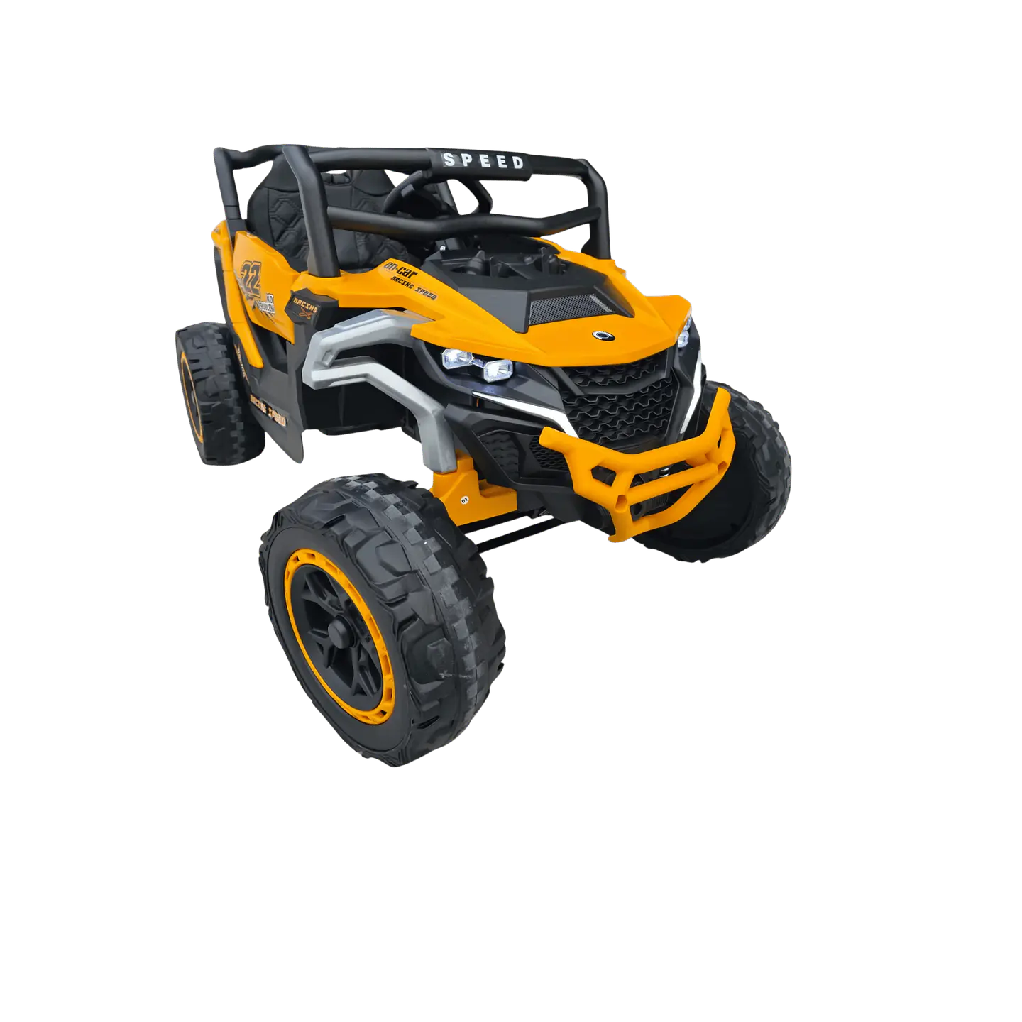 Buggy Speed 4x4 12v c/ rodas de borracha e assentos em pele 9