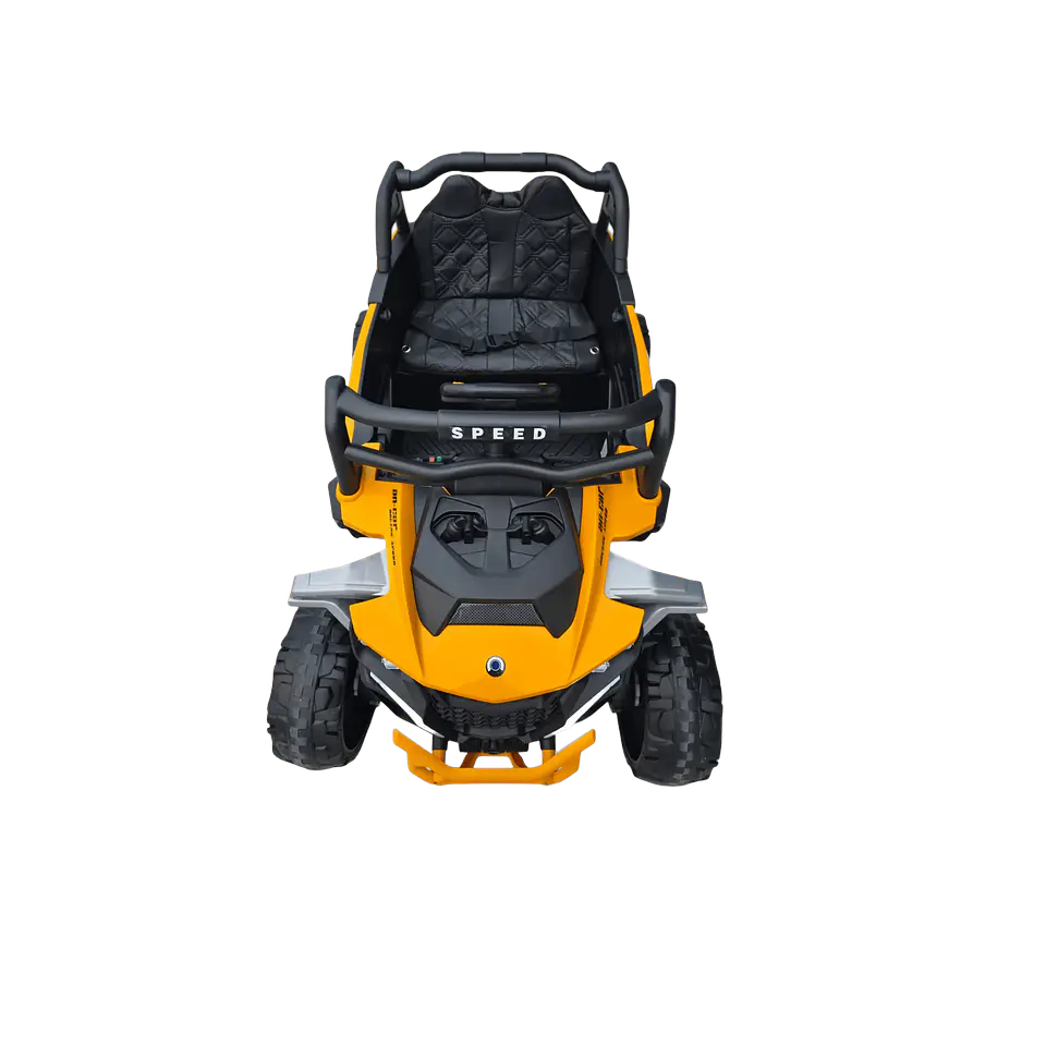 Buggy Speed 4x4 12v c/ rodas de borracha e assentos em pele 13