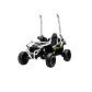Buggy KAWASAKI 4x4 12v BATERIA DE LITIO c/ rodas de borracha e assentos em pele - Thumbnail 5