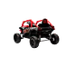 Buggy KAWASAKI 4x4 12v BATERIA DE LITIO c/ rodas de borracha e assentos em pele - Thumbnail 8