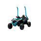 Buggy KAWASAKI 4x4 12v BATERIA DE LITIO c/ rodas de borracha e assentos em pele - Thumbnail 13