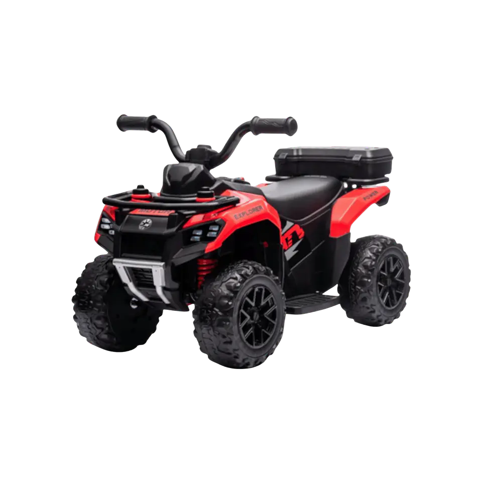 Mini moto 4 elétrica para crianças LITTLE EXPLORER 6v C/Rodas de borracha 2