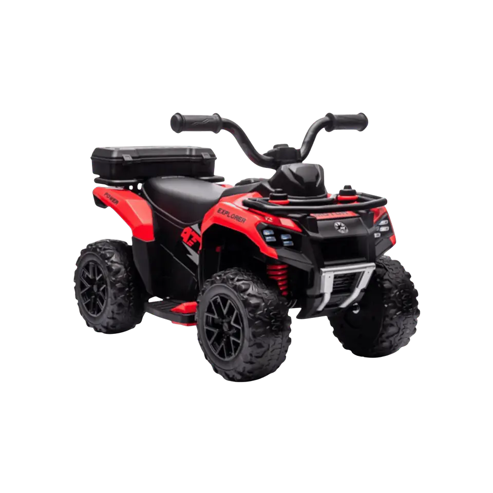 Mini moto 4 elétrica para crianças LITTLE EXPLORER 6v C/Rodas de borracha 3