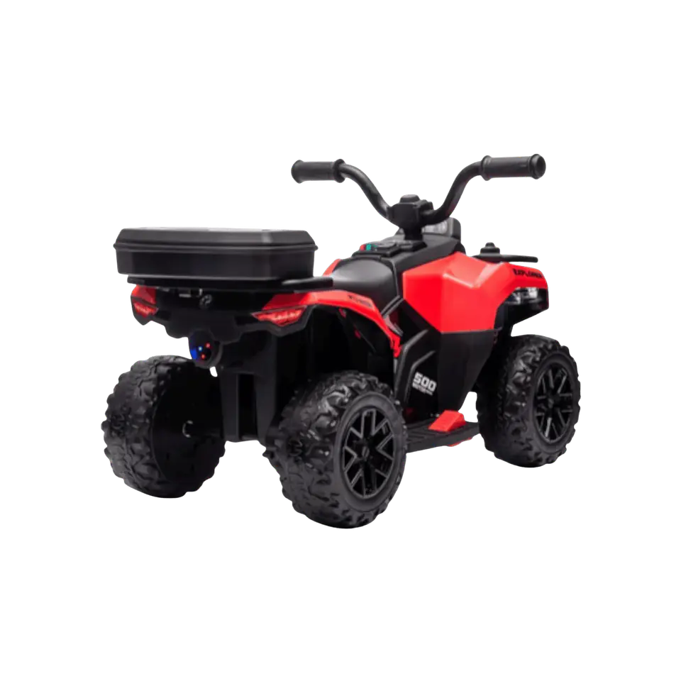 Mini moto 4 elétrica para crianças LITTLE EXPLORER 6v C/Rodas de borracha 4