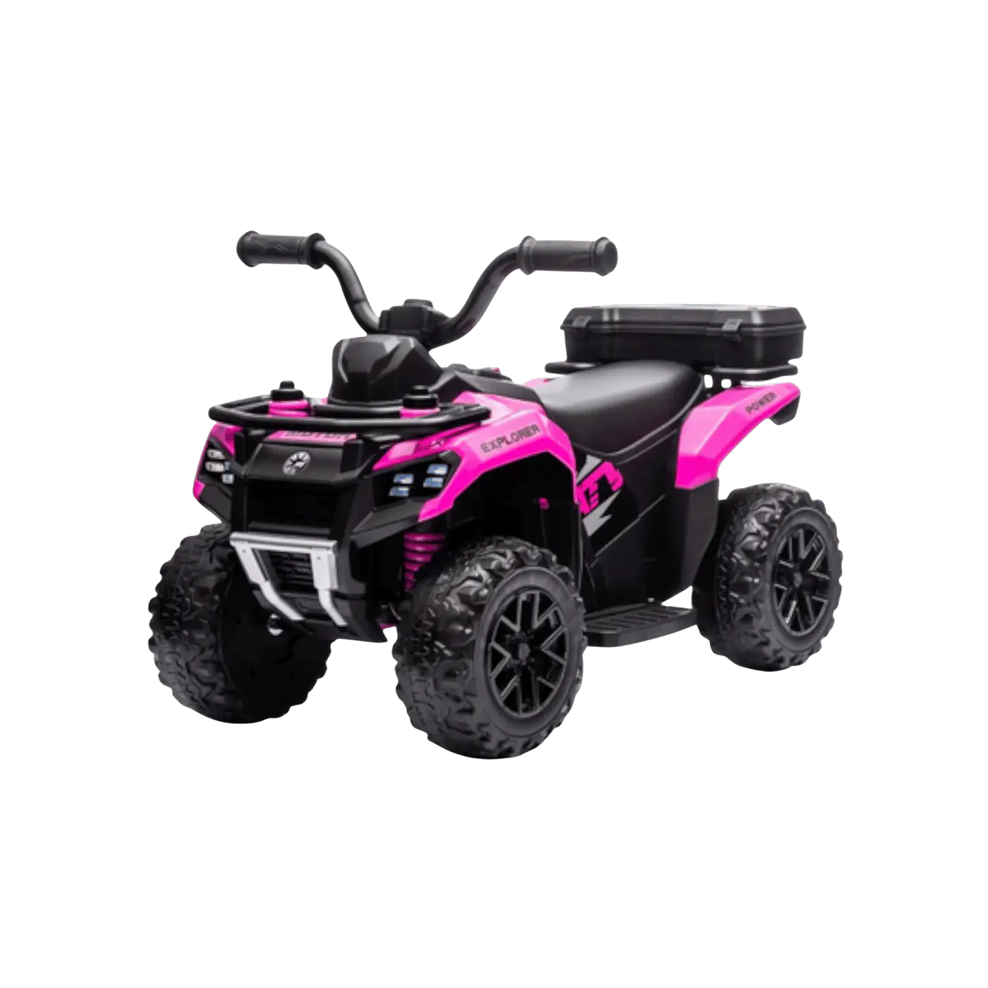 Mini moto 4 elétrica para crianças LITTLE EXPLORER 6v C/Rodas de borracha 17