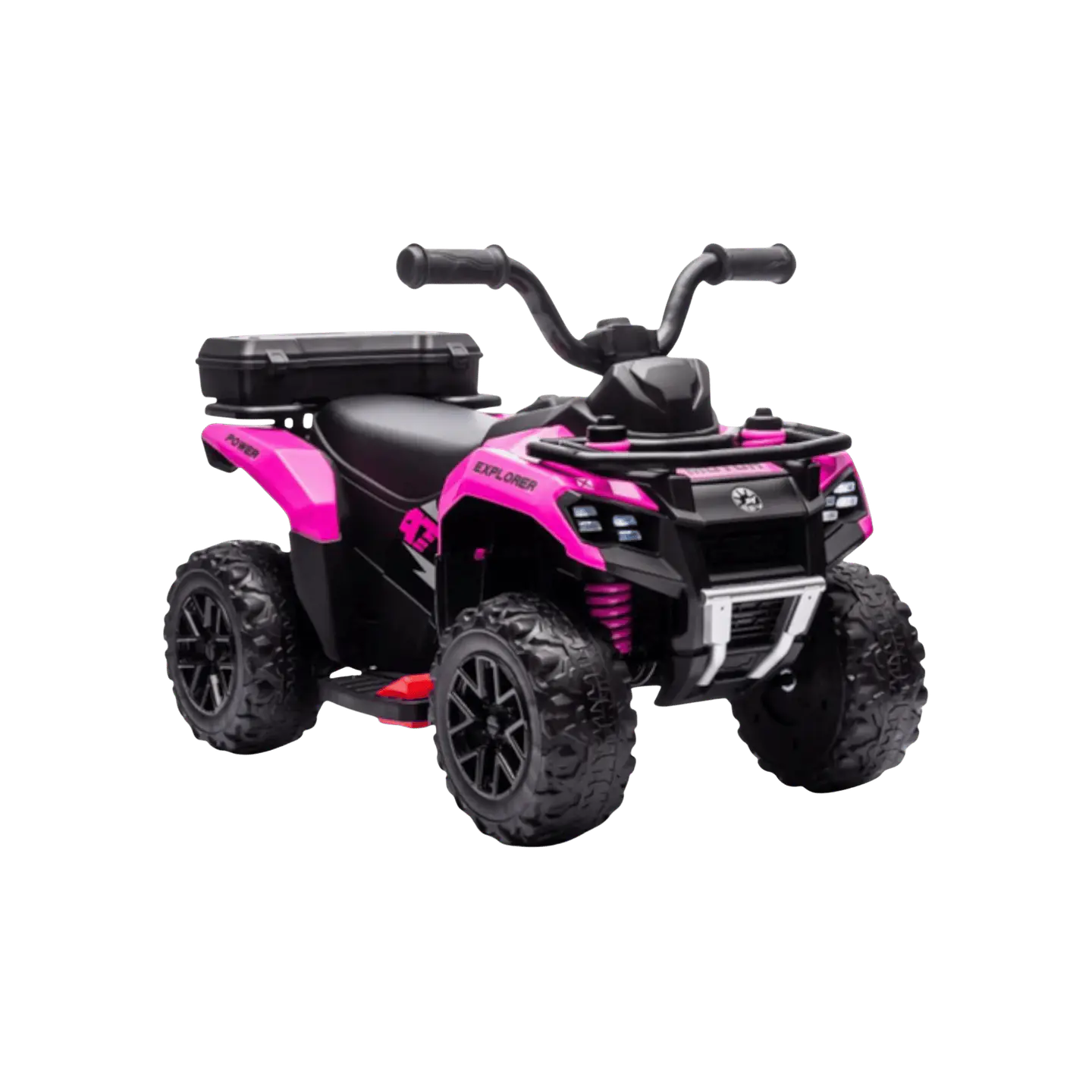 Mini moto 4 elétrica para crianças LITTLE EXPLORER 6v C/Rodas de borracha 19