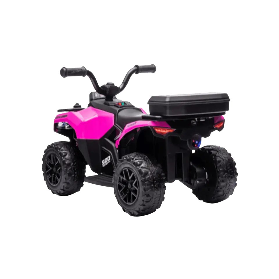 Mini moto 4 elétrica para crianças LITTLE EXPLORER 6v C/Rodas de borracha 21