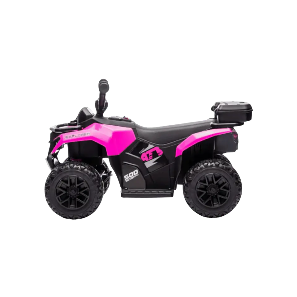 Mini moto 4 elétrica para crianças LITTLE EXPLORER 6v C/Rodas de borracha 24