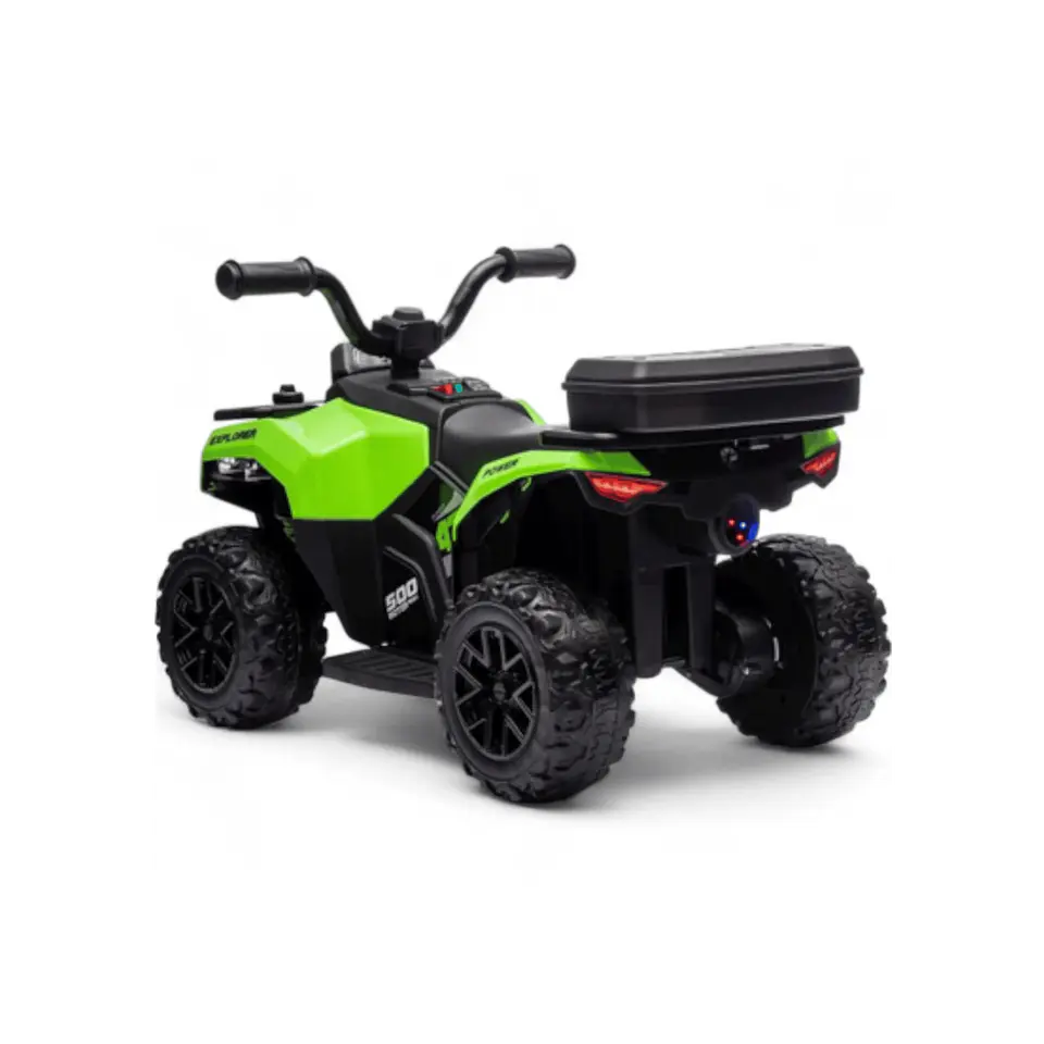 Mini moto 4 elétrica para crianças LITTLE EXPLORER 6v C/Rodas de borracha 31