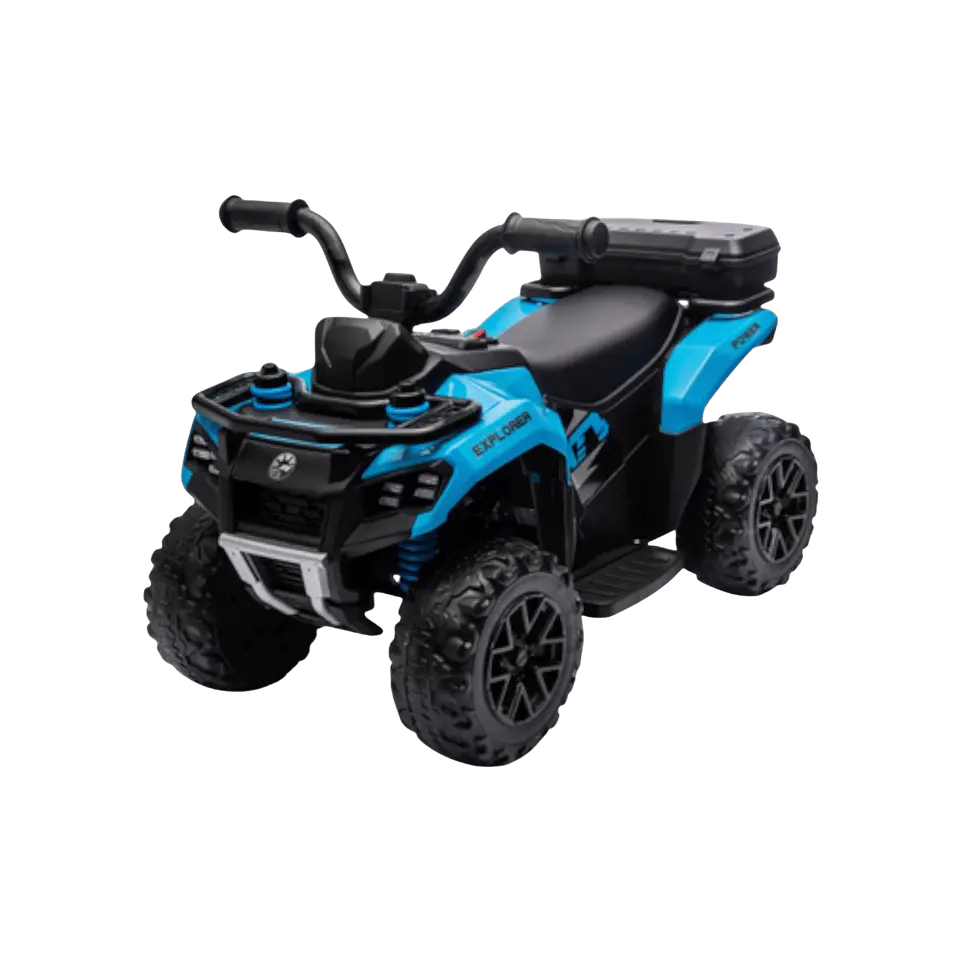 Mini moto 4 elétrica para crianças LITTLE EXPLORER 6v C/Rodas de borracha 36