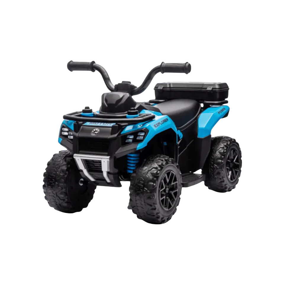Mini moto 4 elétrica para crianças LITTLE EXPLORER 6v C/Rodas de borracha 37