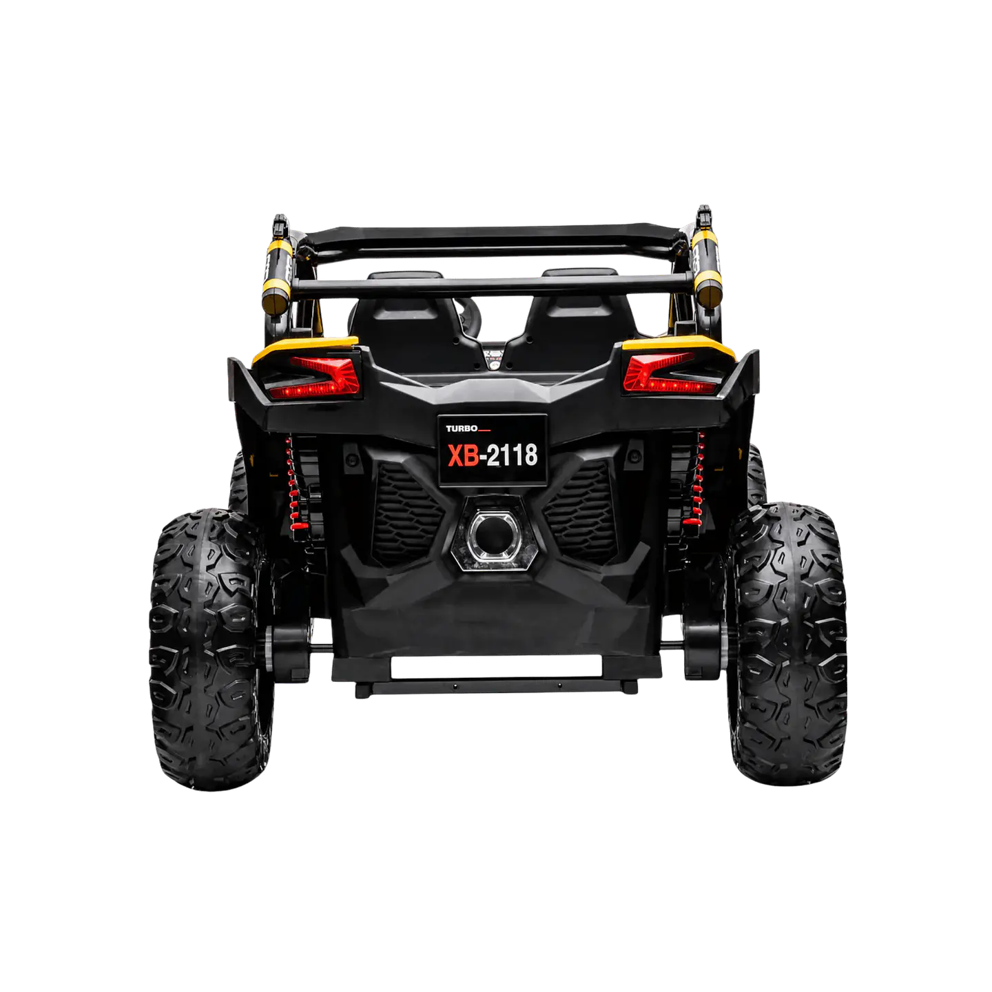 BUGGY EXTREME 24v 4X4 Dourado c/ RODAS DE BORRACHA E ASSENTO EM PELE 5