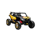 BUGGY EXTREME 24v 4X4 Dourado c/ RODAS DE BORRACHA E ASSENTO EM PELE - Thumbnail 2