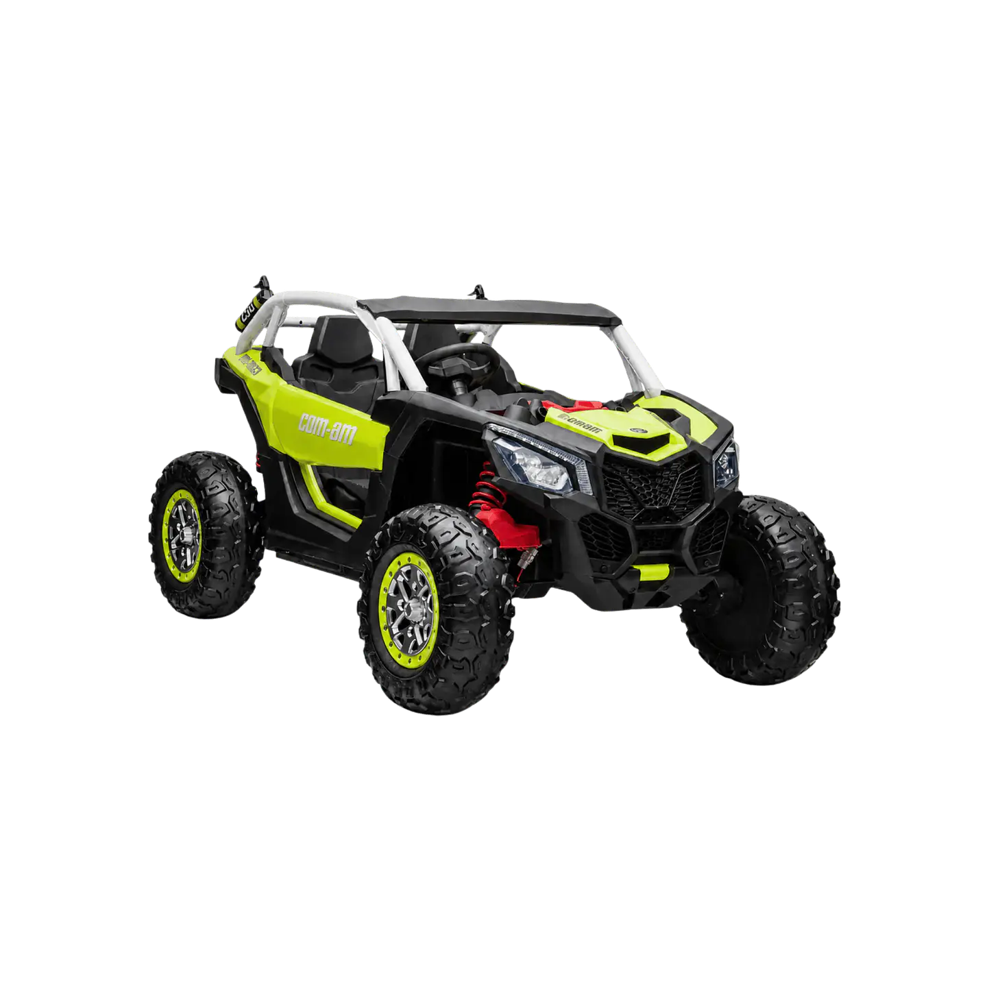 BUGGY EXTREME 24v 4X4 Dourado c/ RODAS DE BORRACHA E ASSENTO EM PELE 7
