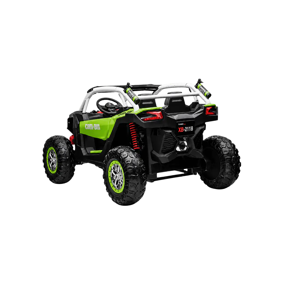 BUGGY EXTREME 24v 4X4 Dourado c/ RODAS DE BORRACHA E ASSENTO EM PELE 10