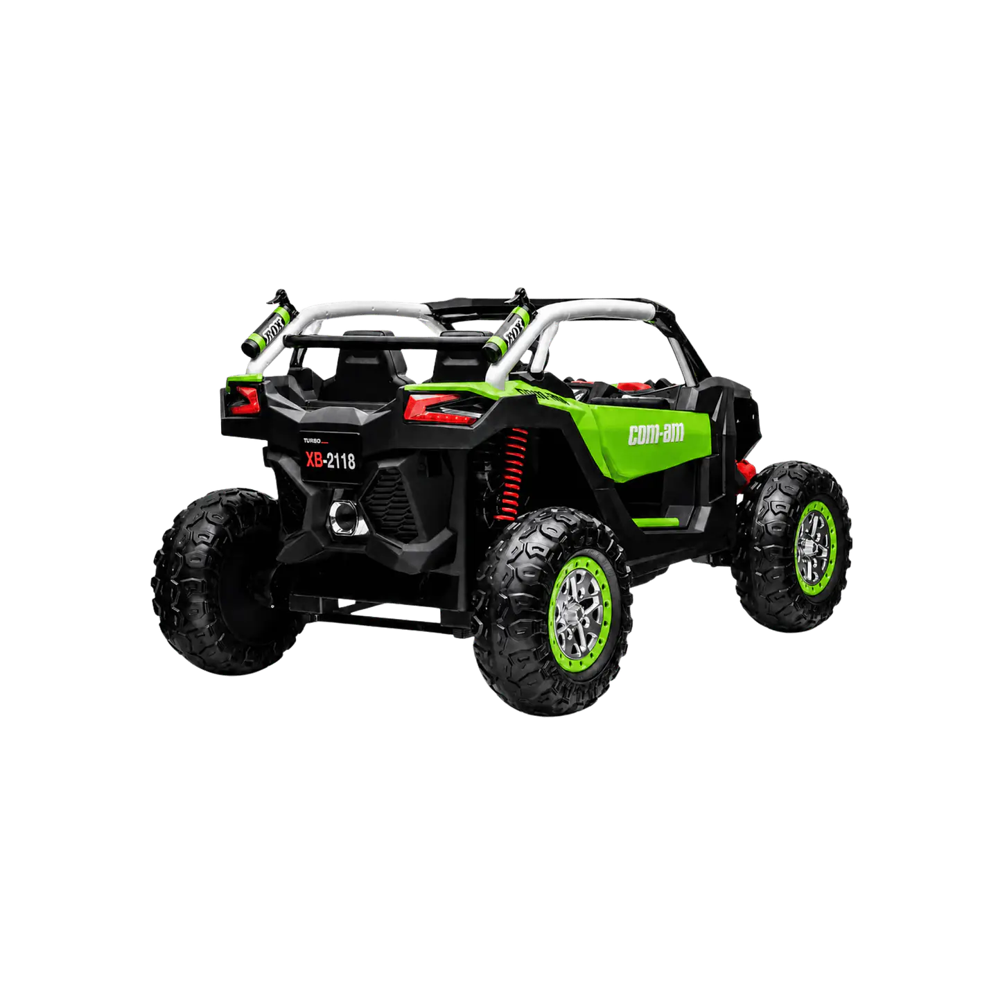 BUGGY EXTREME 24v 4X4 Dourado c/ RODAS DE BORRACHA E ASSENTO EM PELE 9
