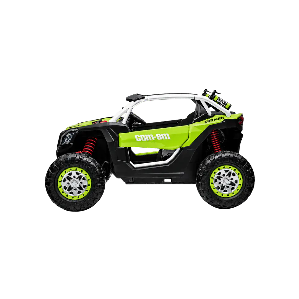 BUGGY EXTREME 24v 4X4 Dourado c/ RODAS DE BORRACHA E ASSENTO EM PELE 8