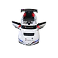 TOYOTA GR SUPRA GT4 12v Branco c/RODAS DE BORRACHA E ASSENTO EM PELE - Thumbnail 5