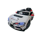 TOYOTA GR SUPRA GT4 12v Branco c/RODAS DE BORRACHA E ASSENTO EM PELE - Thumbnail 1