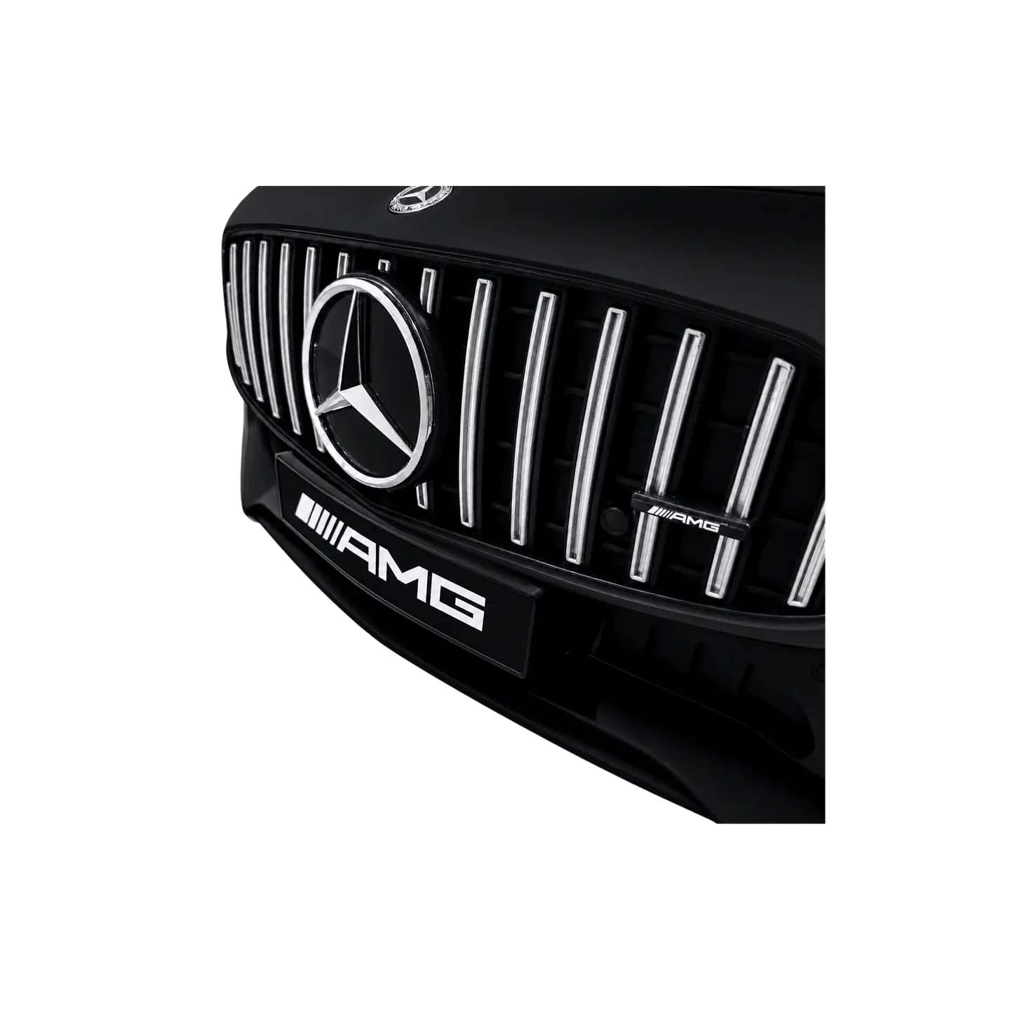 MERCEDES GTR 12v BATERIA DE LITIO Vermelho c/ RODAS DE BORRACHA E ASSENTO EM PELE 6