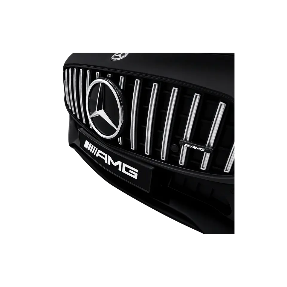 MERCEDES GTR 12v BATERIA DE LITIO Vermelho c/ RODAS DE BORRACHA E ASSENTO EM PELE 6