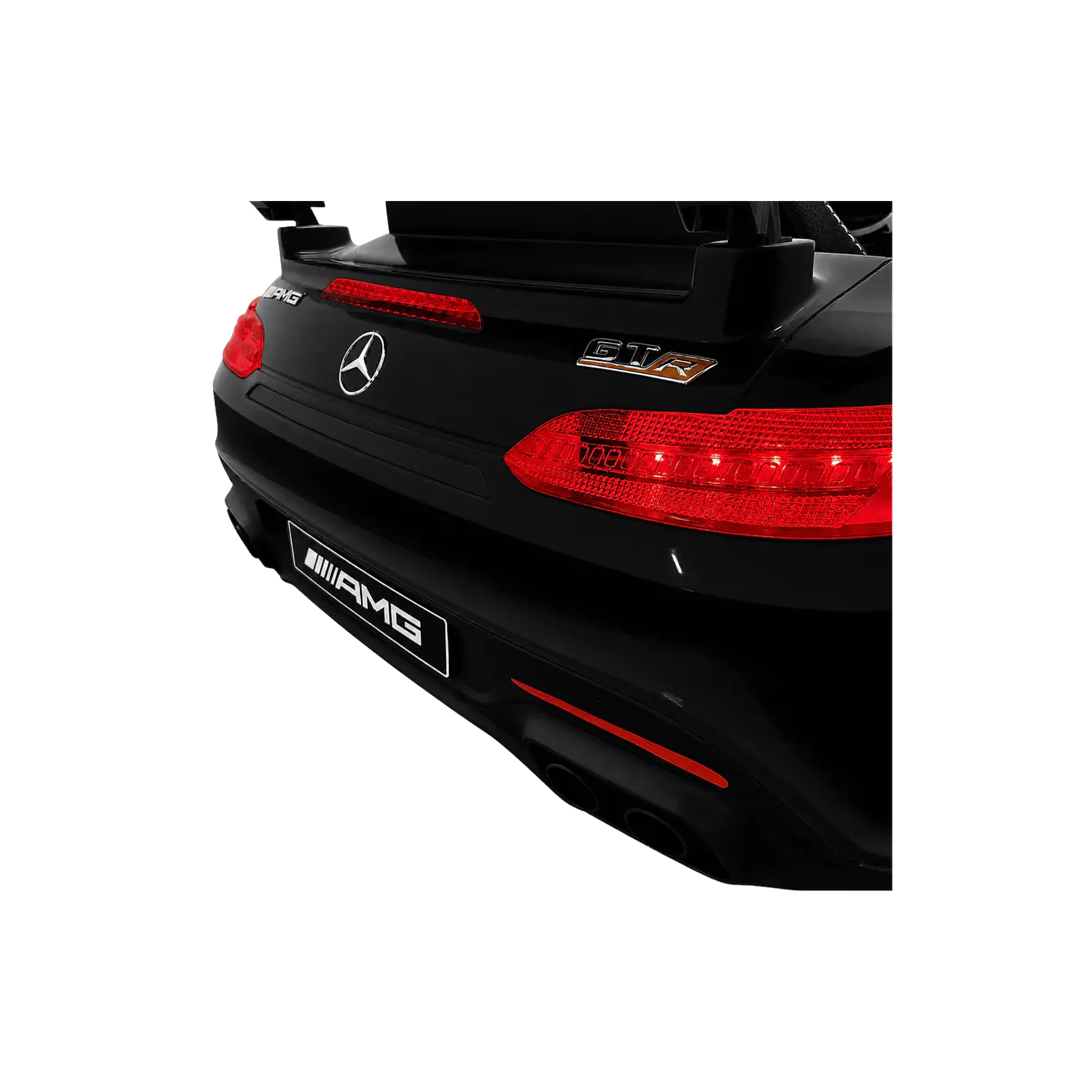 MERCEDES GTR 12v BATERIA DE LITIO Vermelho c/ RODAS DE BORRACHA E ASSENTO EM PELE 7