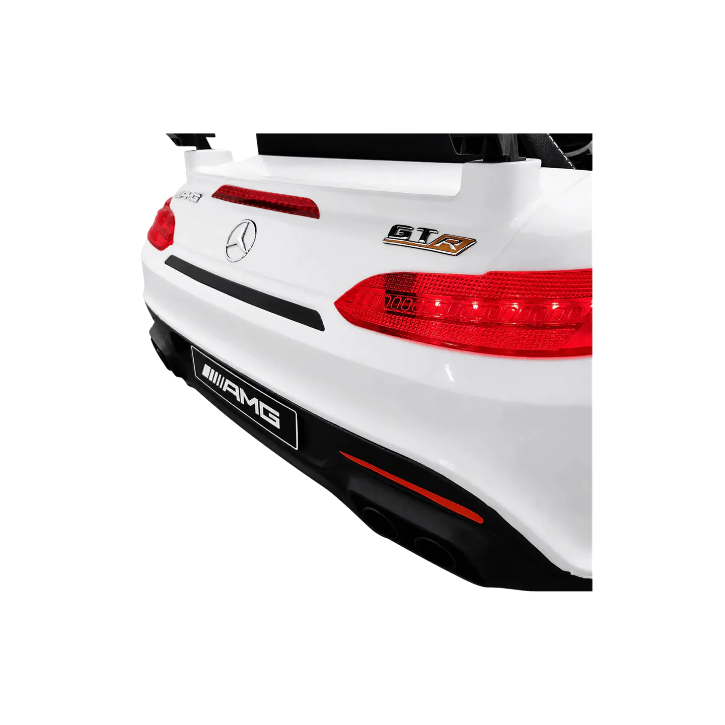 MERCEDES GTR 12v BATERIA DE LITIO Vermelho c/ RODAS DE BORRACHA E ASSENTO EM PELE 15