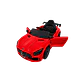 MERCEDES GTR 12v BATERIA DE LITIO Vermelho c/ RODAS DE BORRACHA E ASSENTO EM PELE - Thumbnail 19