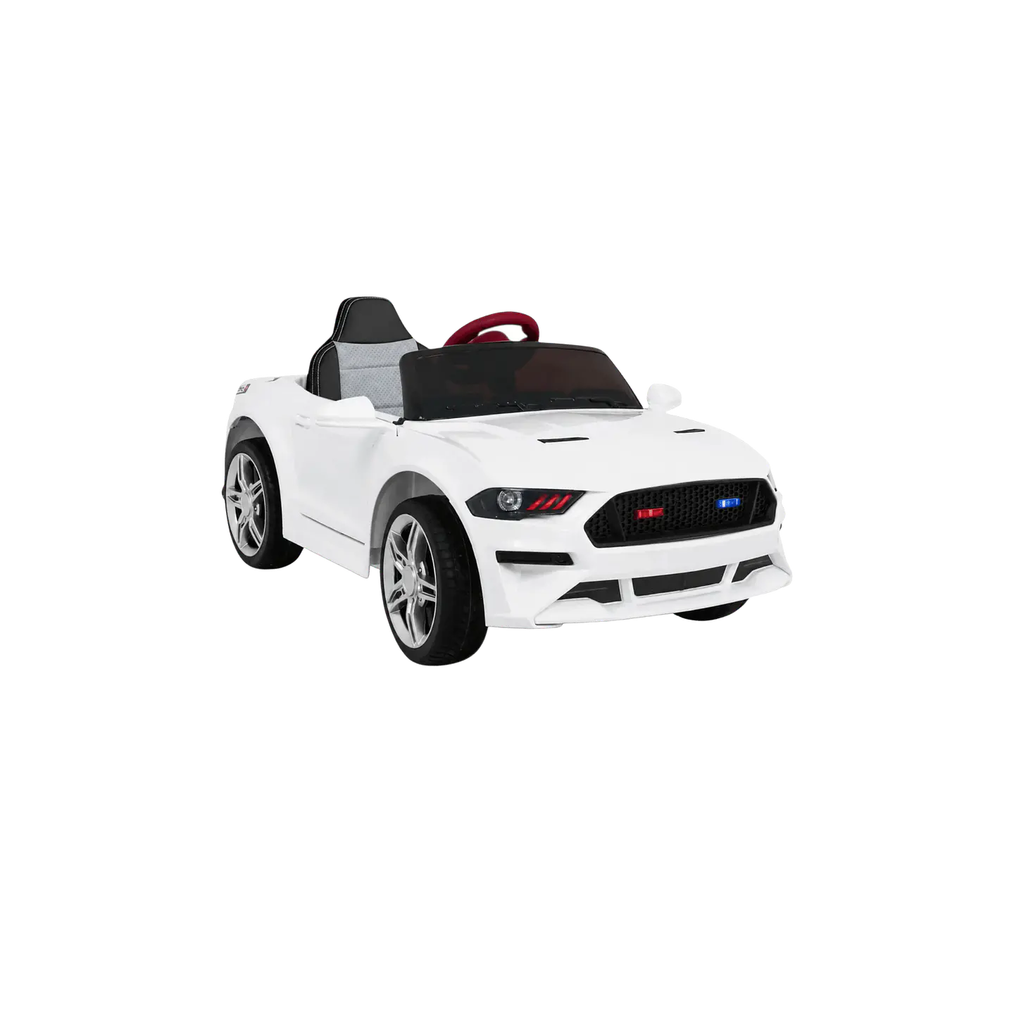 Carro Elétrico GT Style 12v c/ RODAS DE BORRACHA E ASSENTO EM PELE 10