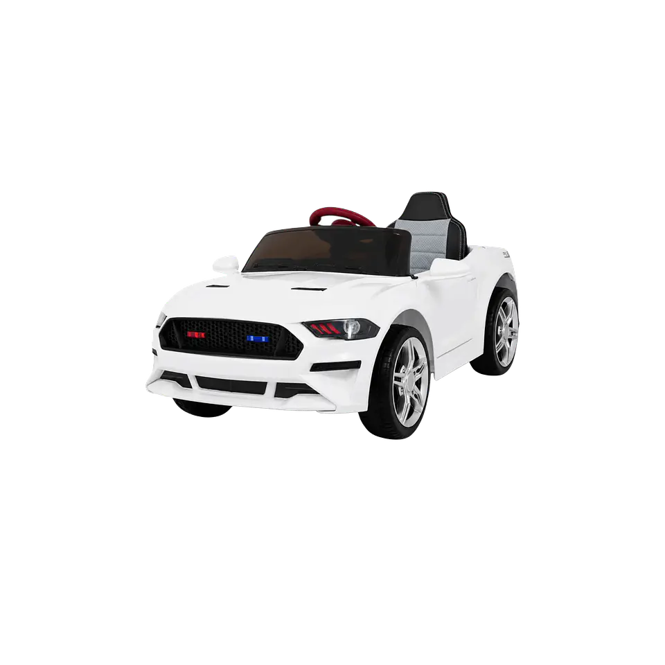 Carro Elétrico GT Style 12v c/ RODAS DE BORRACHA E ASSENTO EM PELE 11