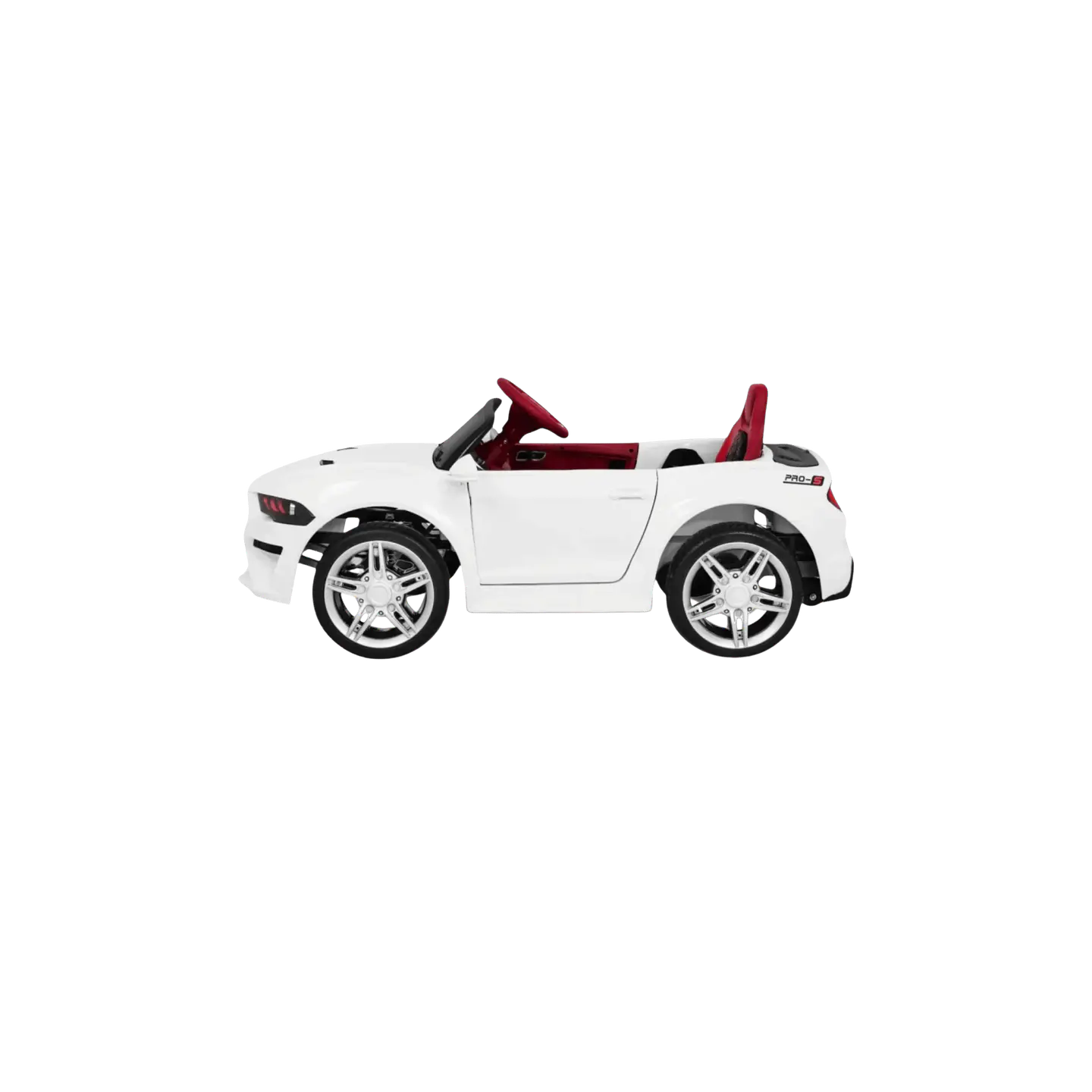 Carro Elétrico GT Style 12v c/ RODAS DE BORRACHA E ASSENTO EM PELE 15