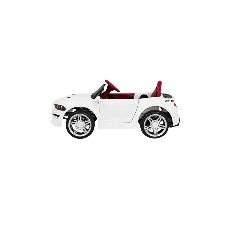 Carro Elétrico GT Style 12v c/ RODAS DE BORRACHA E ASSENTO EM PELE 15