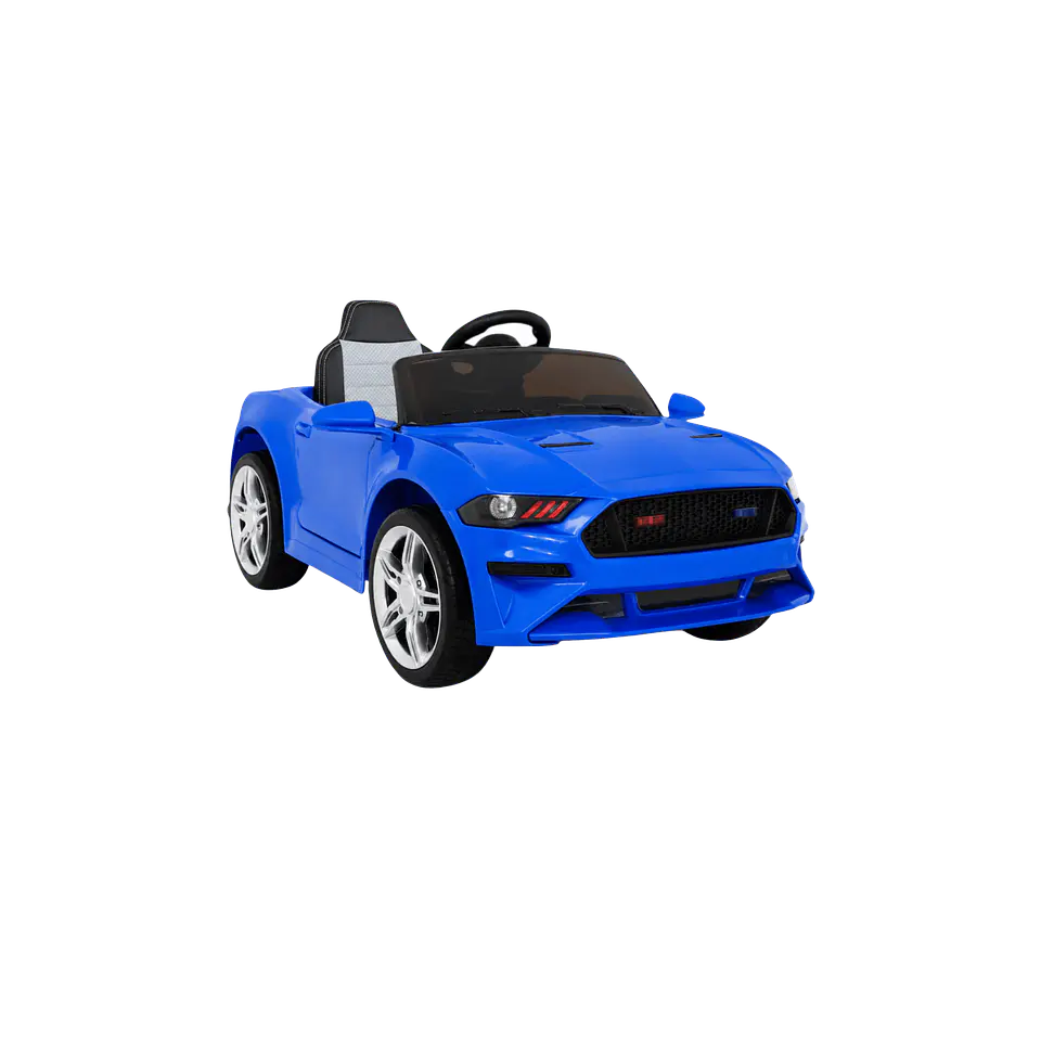 Carro Elétrico GT Style 12v c/ RODAS DE BORRACHA E ASSENTO EM PELE 19