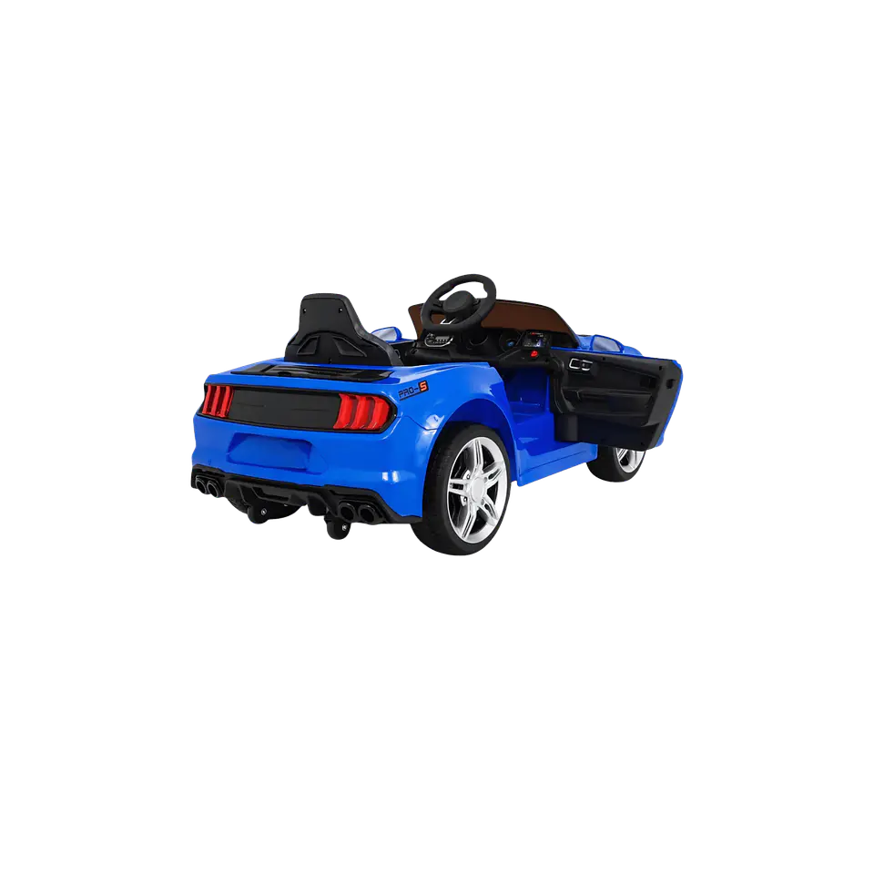 Carro Elétrico GT Style 12v c/ RODAS DE BORRACHA E ASSENTO EM PELE 20