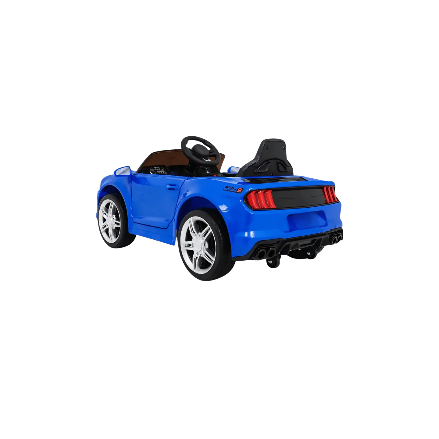 Carro Elétrico GT Style 12v c/ RODAS DE BORRACHA E ASSENTO EM PELE 21