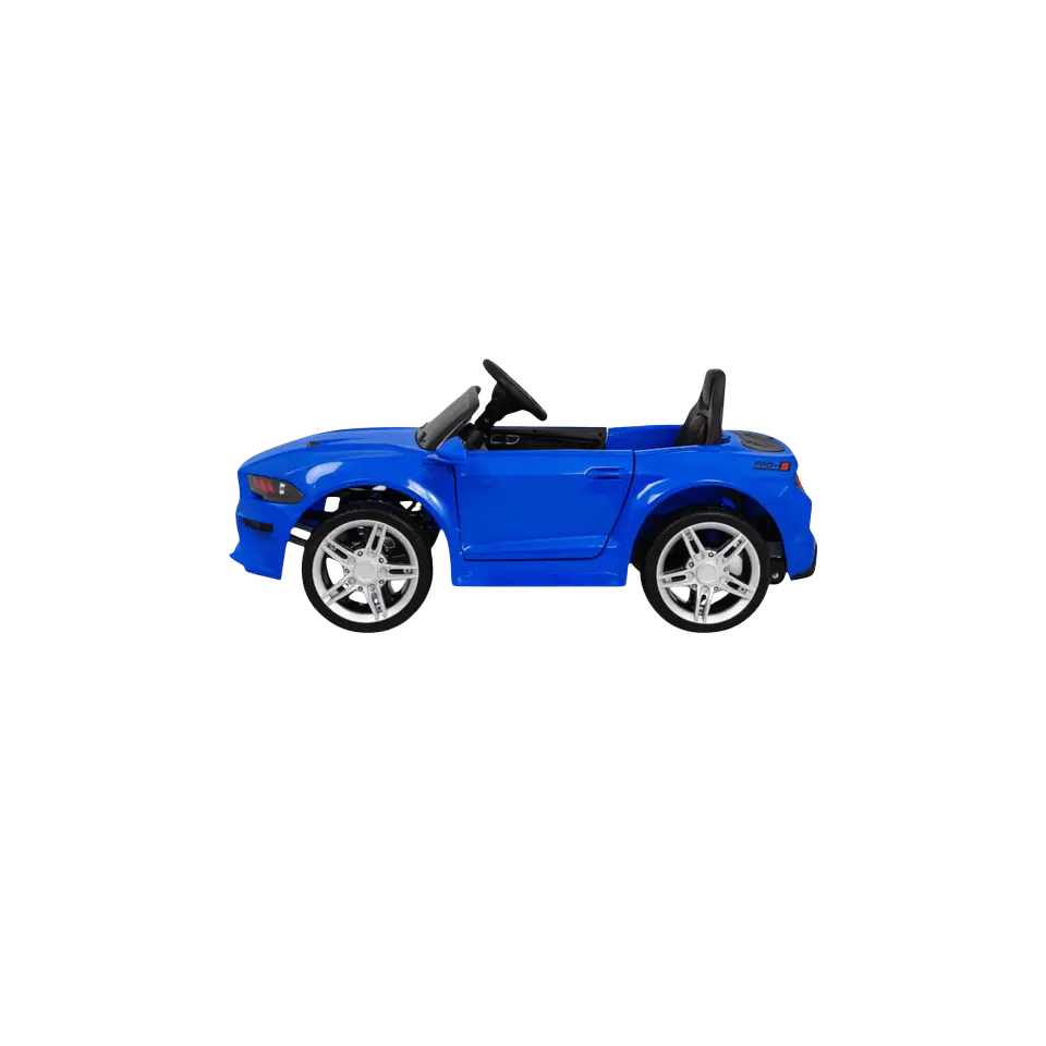 Carro Elétrico GT Style 12v c/ RODAS DE BORRACHA E ASSENTO EM PELE 24