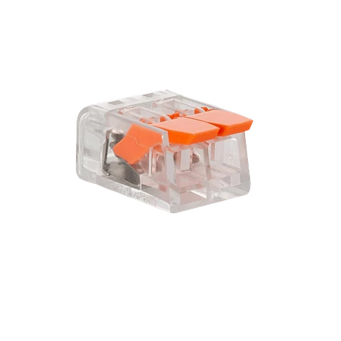 Conectores Rápidos 2 Entradas para Cablo Eléctrico 0.08 - 4 mm²
