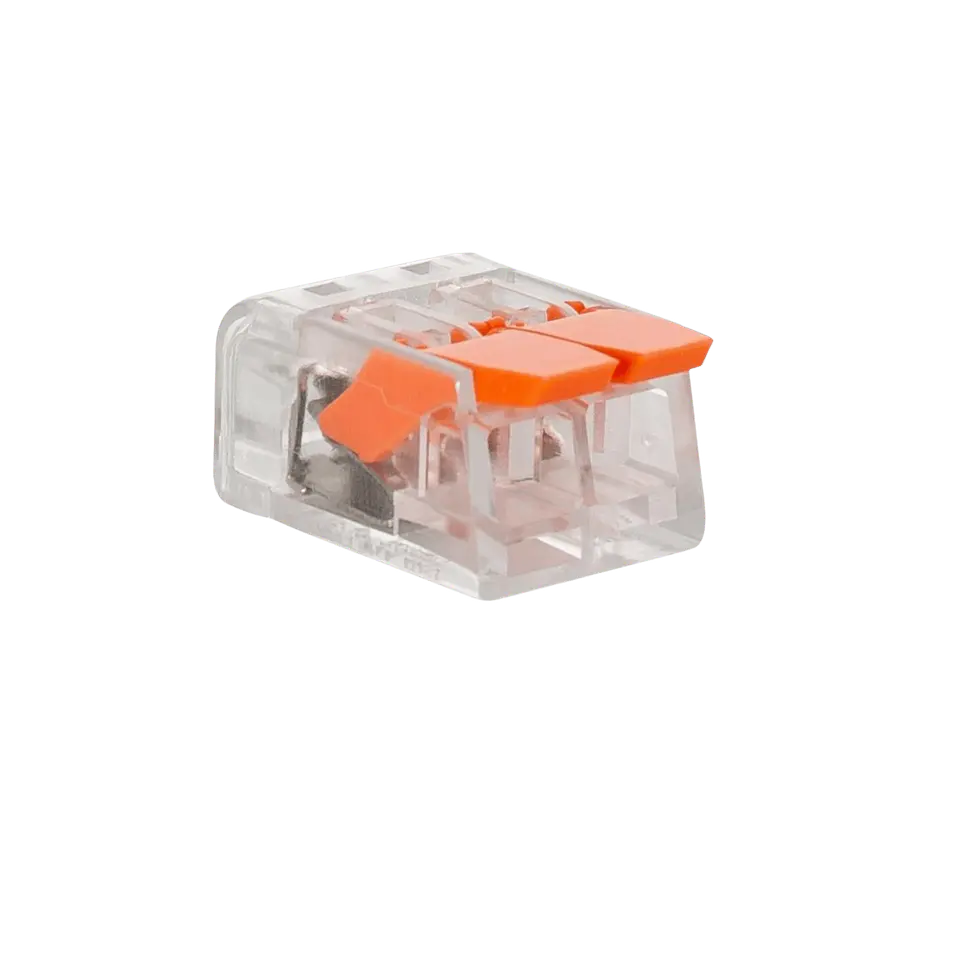 Conectores Rápidos 2 Entradas para Cablo Eléctrico 0.08 - 4 mm² 1