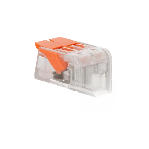 Conectores Rápidos 2 Entradas para Cablo Eléctrico 0.08 - 4 mm²