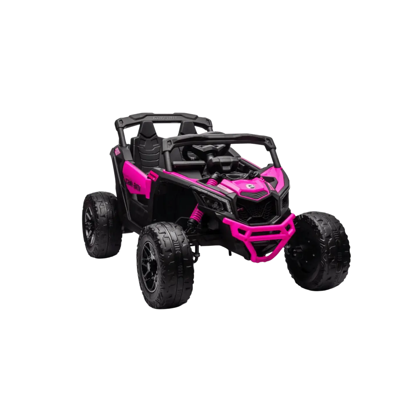 CAN-AM MAVERICK 4x4 24v Rosa c/ RODAS DE BORRACHA & ASSENTO EM PELE  4
