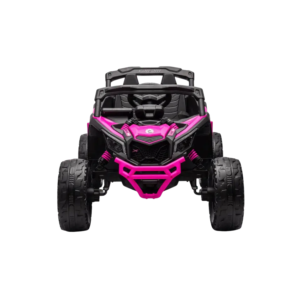 CAN-AM MAVERICK 4x4 24v Rosa c/ RODAS DE BORRACHA & ASSENTO EM PELE  1