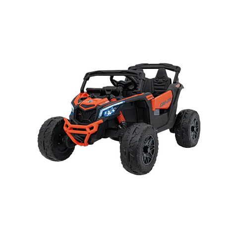CAN-AM MAVERICK 4x4 24v Laranja c/ RODAS DE BORRACHA & ASSENTO EM PELE