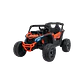 CAN-AM MAVERICK 4x4 24v Laranja c/ RODAS DE BORRACHA & ASSENTO EM PELE - Thumbnail 2