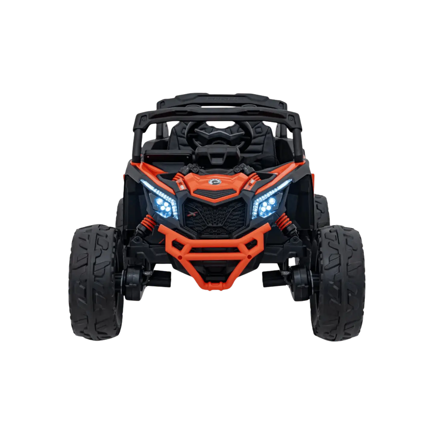 CAN-AM MAVERICK 4x4 24v Laranja c/ RODAS DE BORRACHA & ASSENTO EM PELE 1