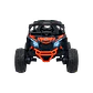 CAN-AM MAVERICK 4x4 24v Laranja c/ RODAS DE BORRACHA & ASSENTO EM PELE - Thumbnail 1
