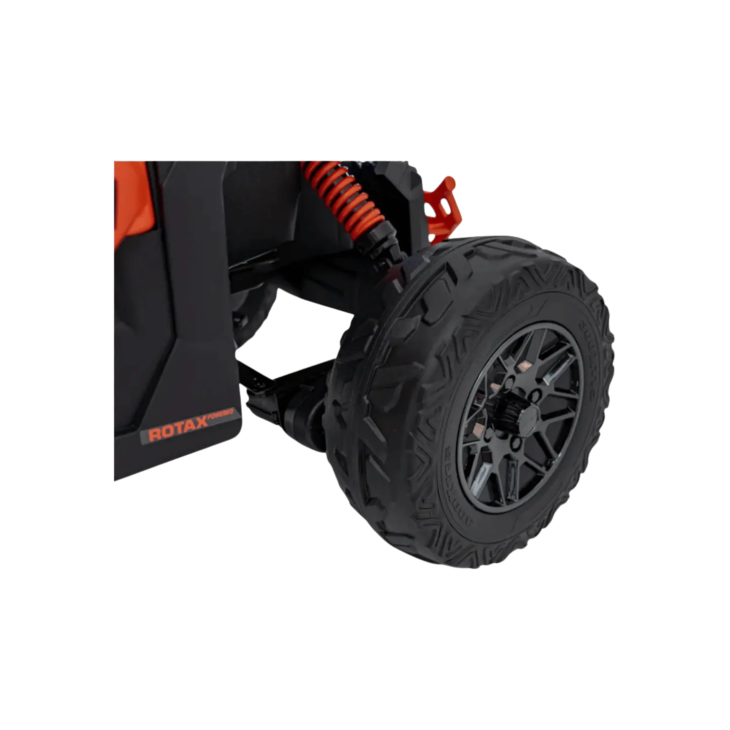 CAN-AM MAVERICK 4x4 24v Laranja c/ RODAS DE BORRACHA & ASSENTO EM PELE 16
