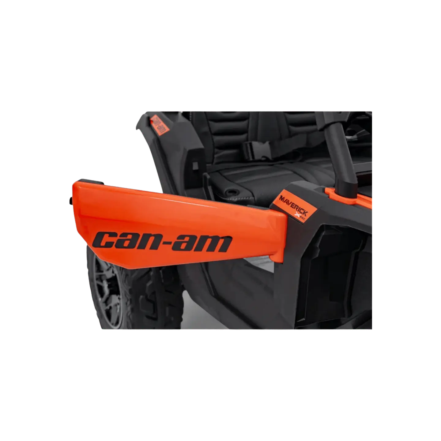 CAN-AM MAVERICK 4x4 24v Laranja c/ RODAS DE BORRACHA & ASSENTO EM PELE 5